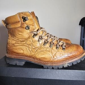 Men's Tan TAFT Leather Hiking Boots
